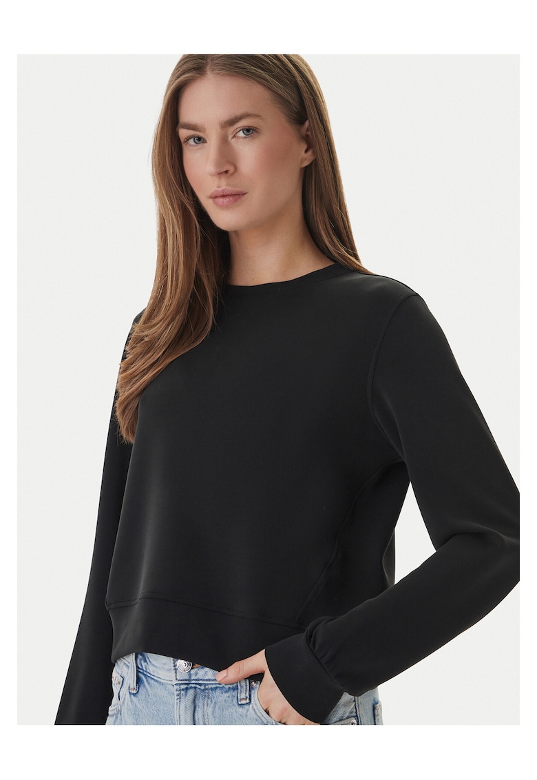 Bluza dama - neagra - 55% modal - 40% poliester - 5% elastan