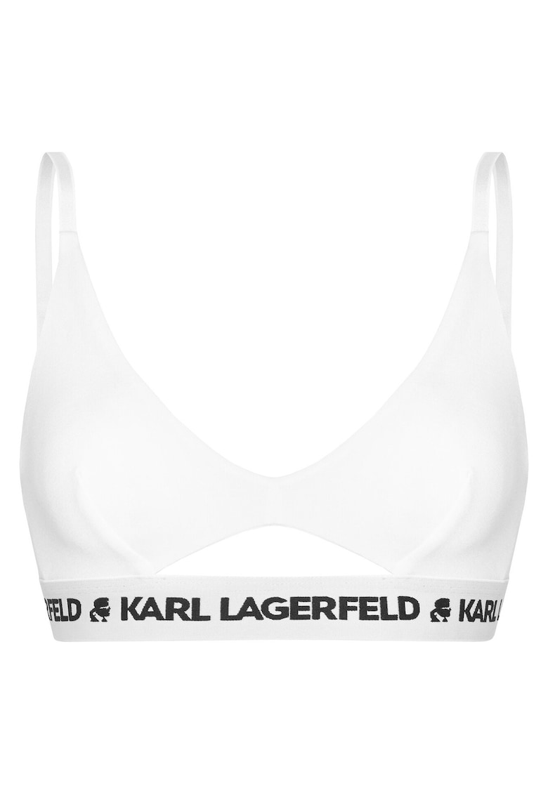 Sutien bralette - alb - Alb
