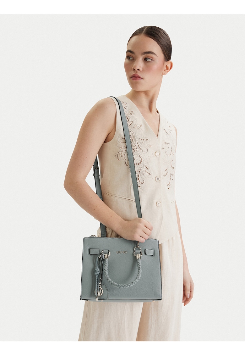 Geanta dama - ecologica - albastra - One Size INTL