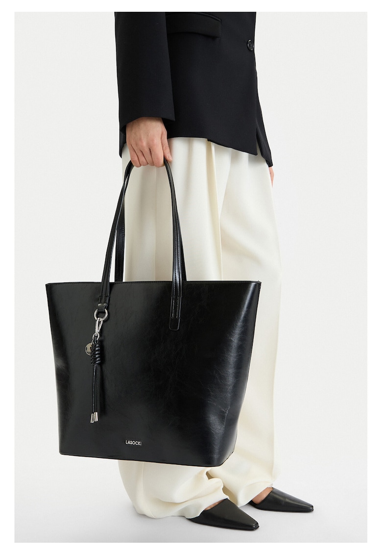 Geanta shopper - neagra - One Size INTL