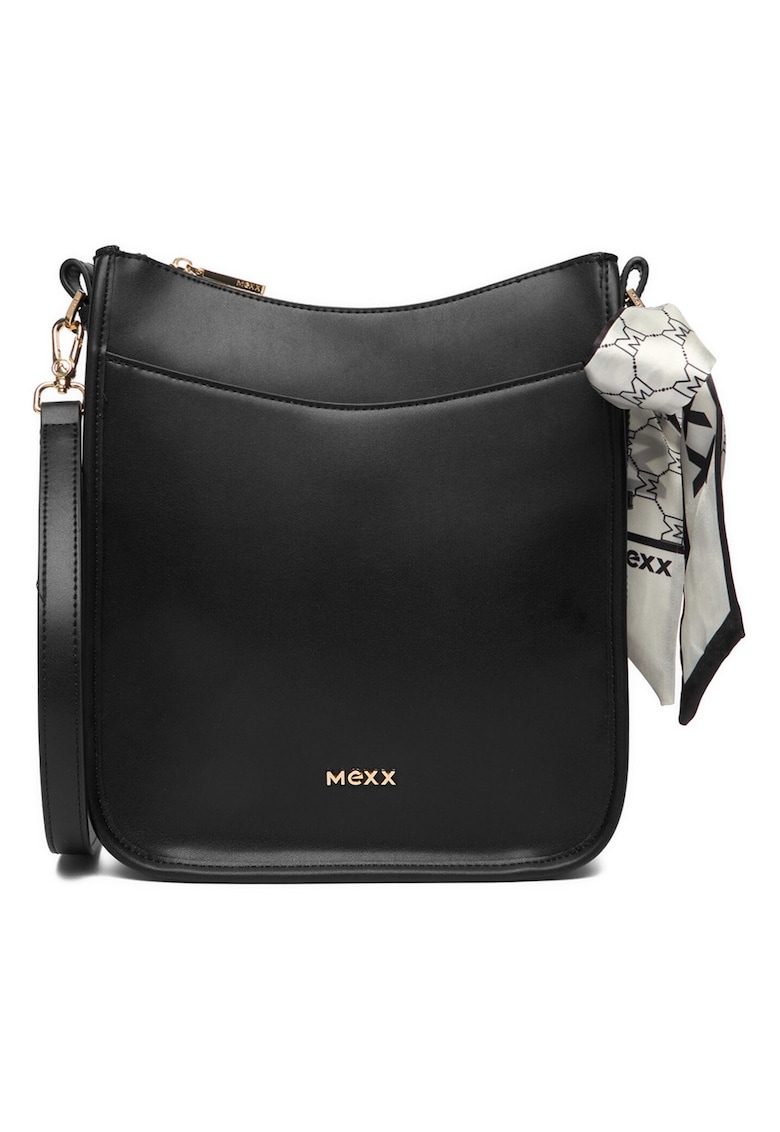 Geanta crossbody - material sintetic - neagra - One Size INTL