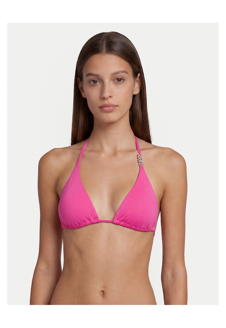 Top de bikini - sintetic - roz - S - Roz