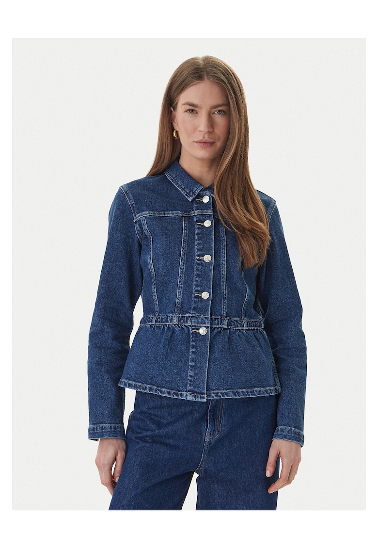 Geaca de blugi Bumbac - Bleumarin - Bleumarin