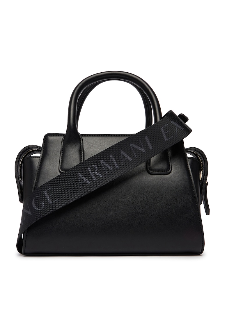 Geanta dama - piele ecologica - negru - One Size INTL