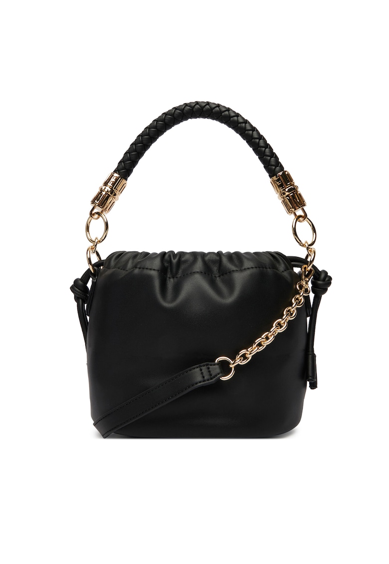Geanta dama - piele ecologica - negru - One Size INTL