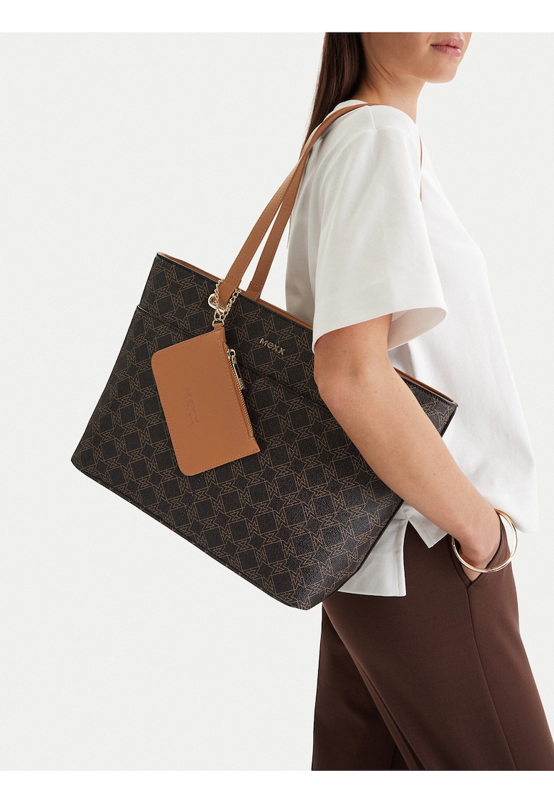 Geanta shopper - plastic - maro - One Size INTL