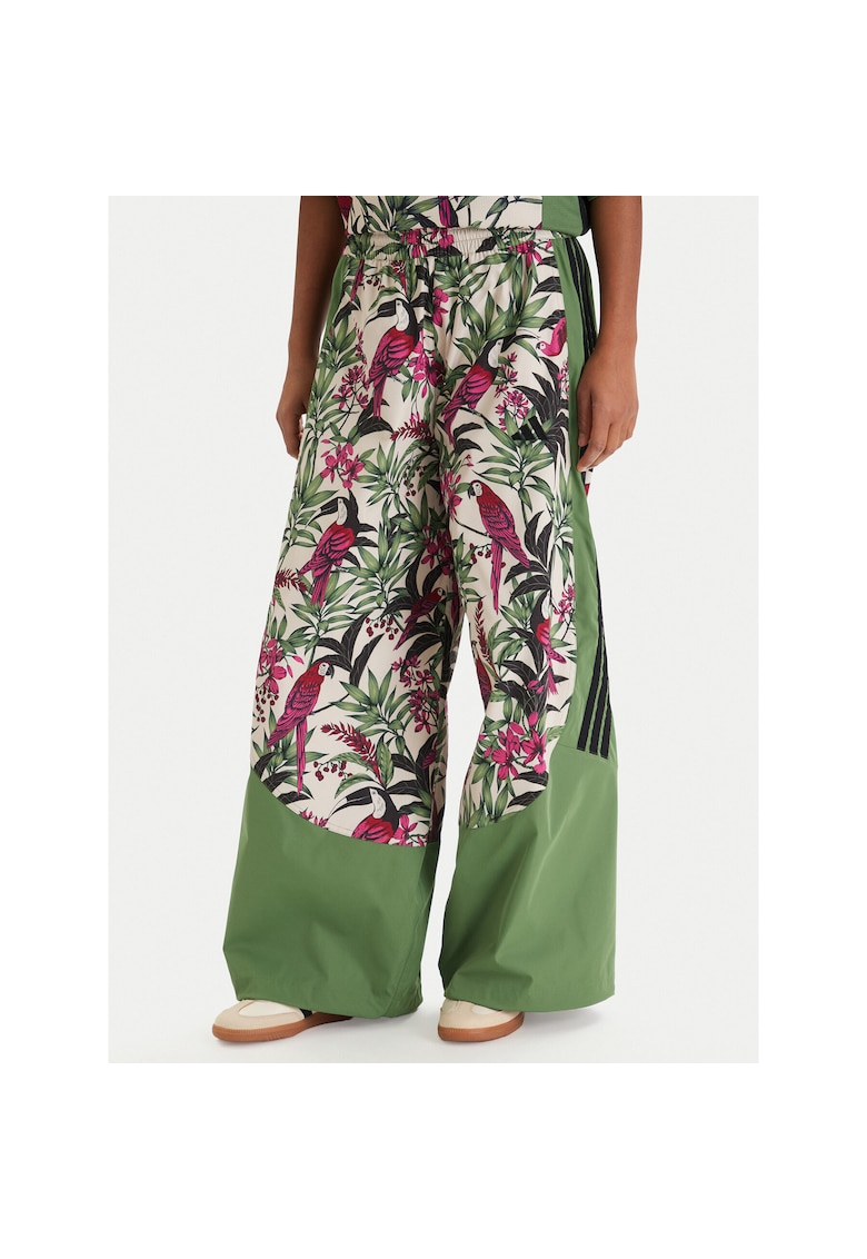 Pantaloni sport dama - poliester reciclat - verde -