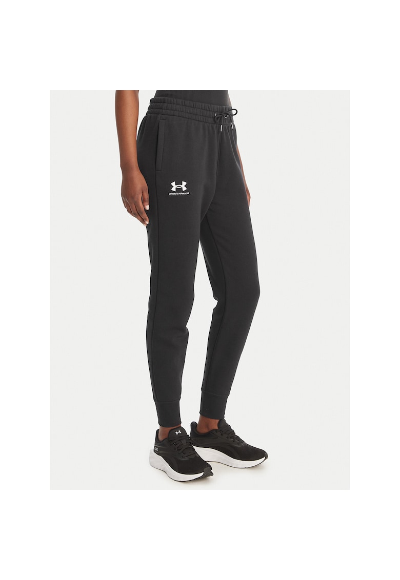 Pantaloni sport dama - bumbac - negru
