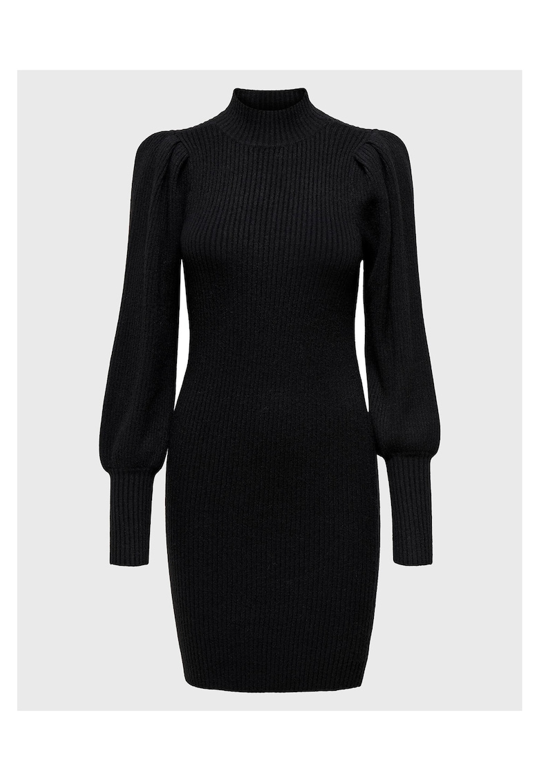 Rochie - tricotata - negru