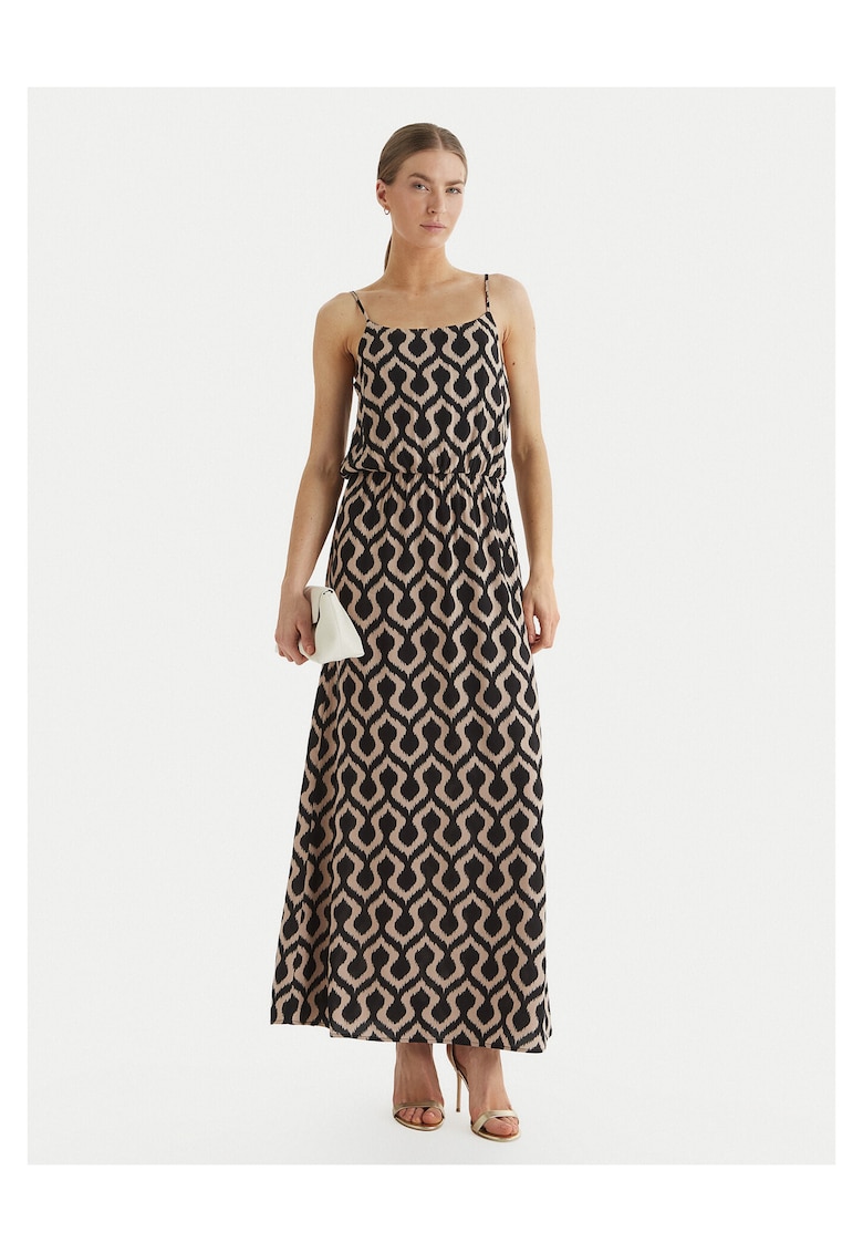 Rochie de vara - viscoza - Negru