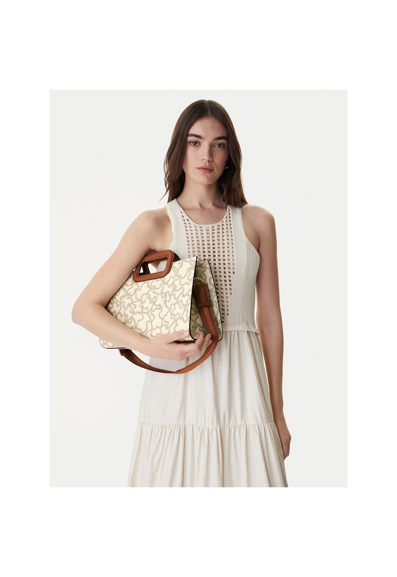 Geanta dama - ecologica - bej - One Size INTL