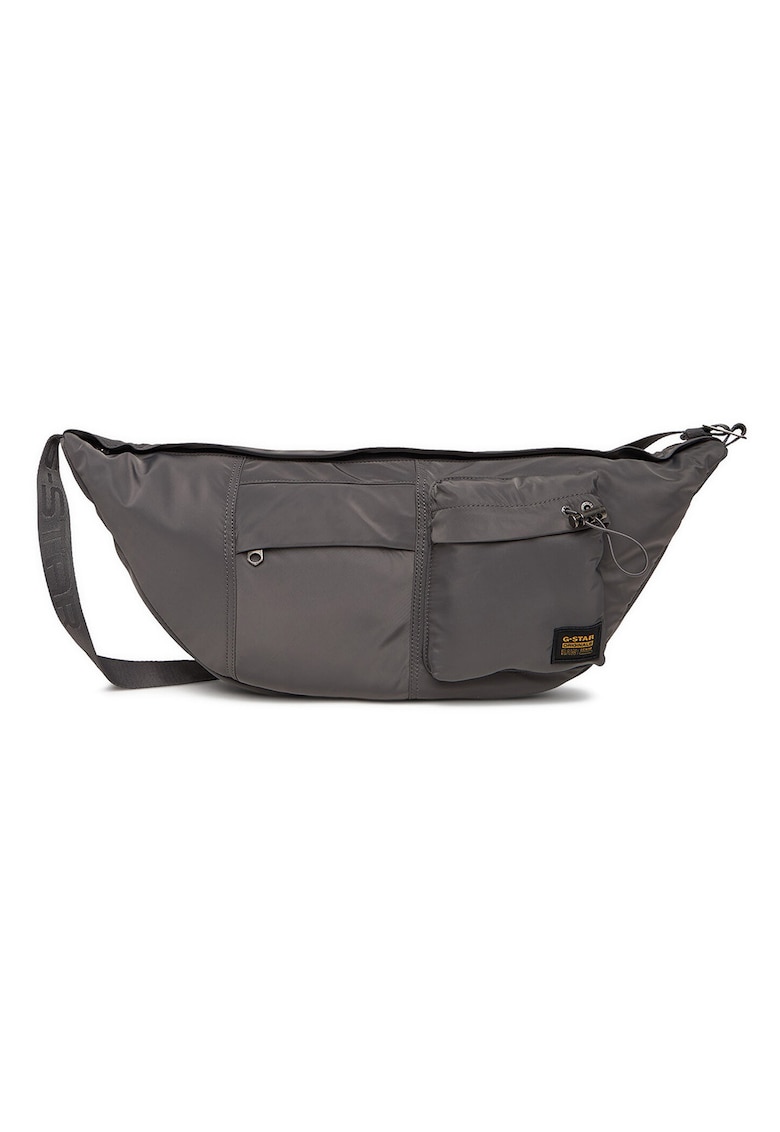 Geanta barbati - Raw - textil - One Size - Gri