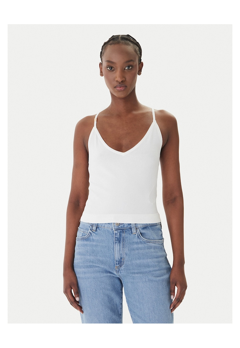 Maiou Dama - Alb - Viscoza/Poliester