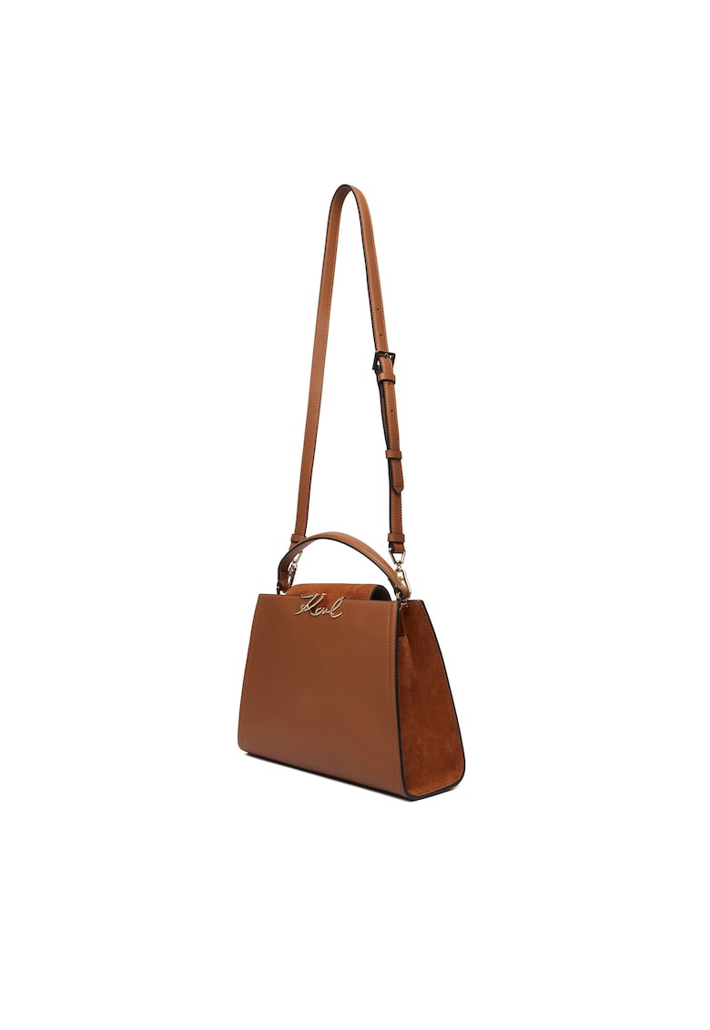 Geanta dama - piele naturala - maro - One Size INTL