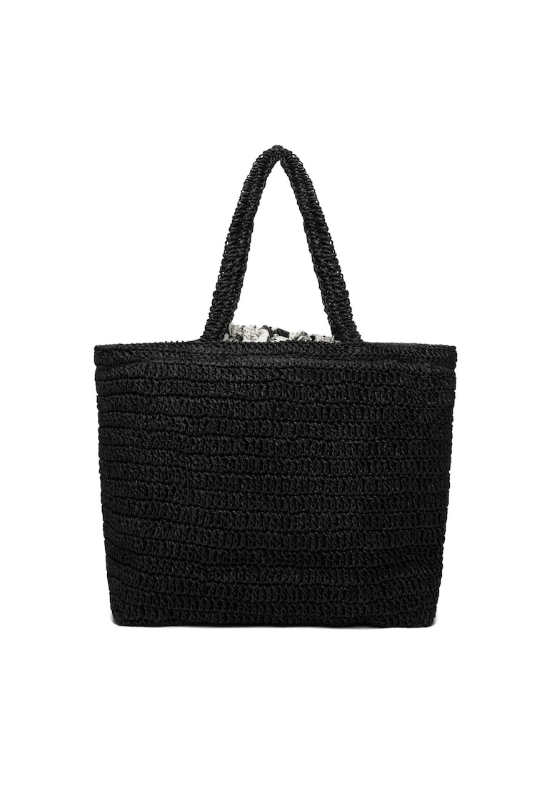 Geanta dama - plastic - negru - One Size INTL