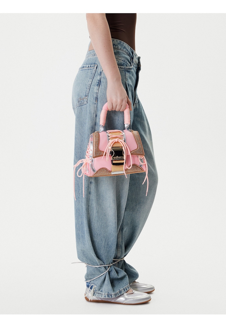 Geanta dama - ecologica - roz - One Size INTL