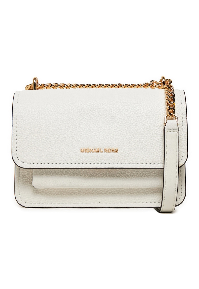 Geanta dama - piele naturala - alb - One Size INTL