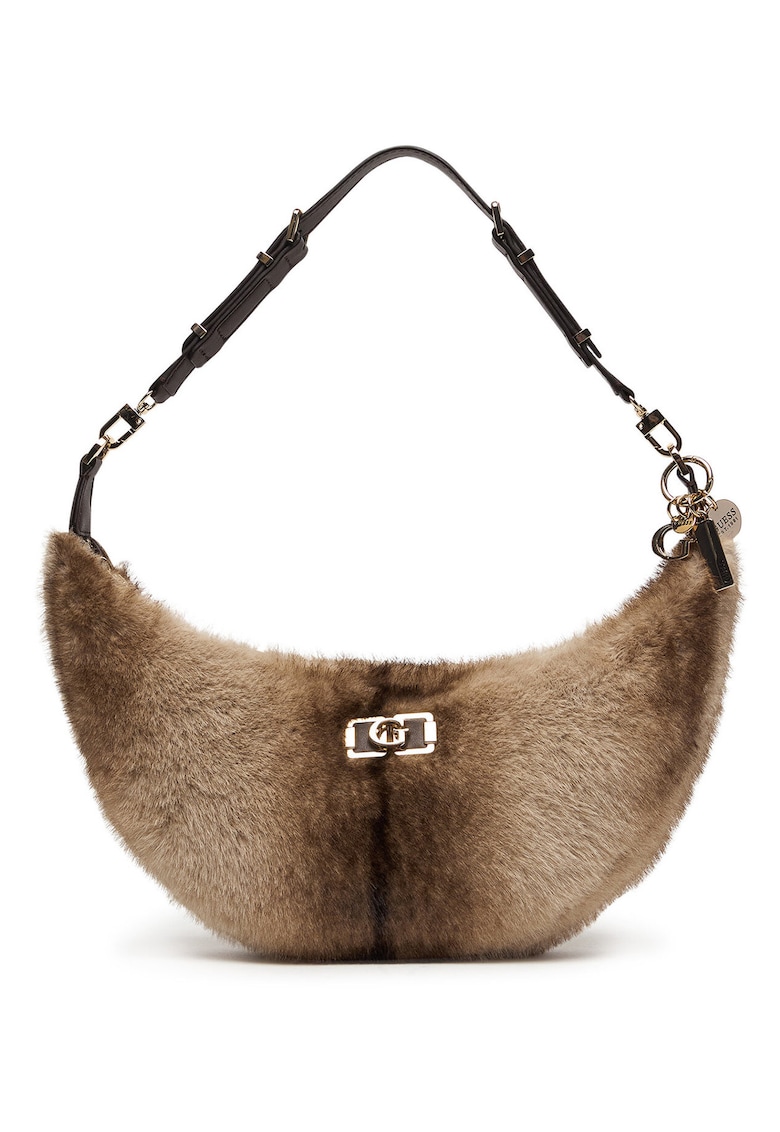 Geanta dama - tkanina - bej - One Size INTL
