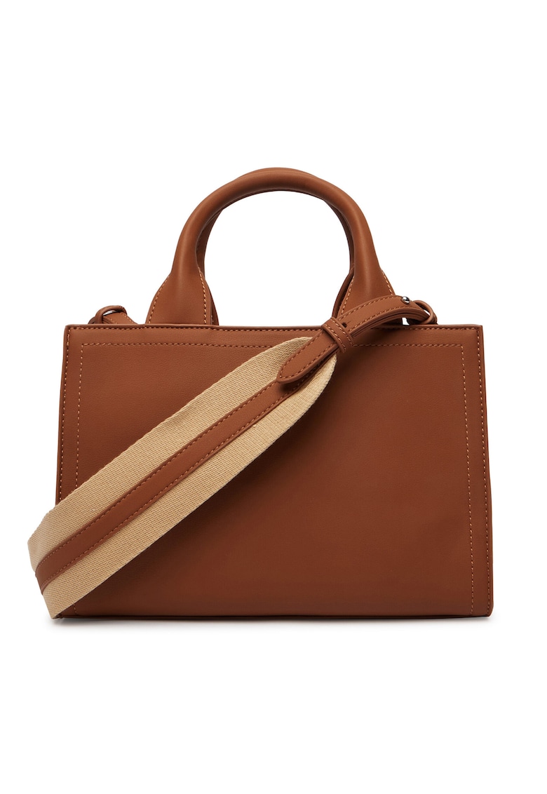 Geanta dama - piele ecologica - maro - One Size INTL