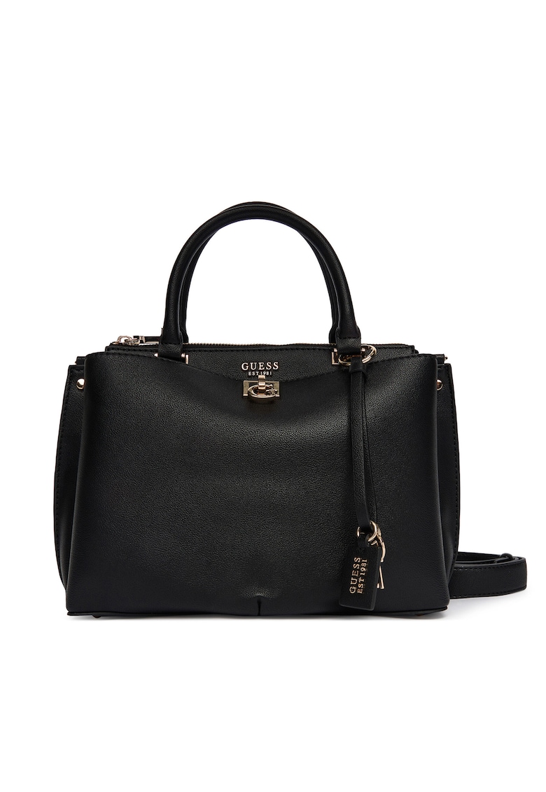 Geanta dama - piele ecologica - negru - One Size INTL