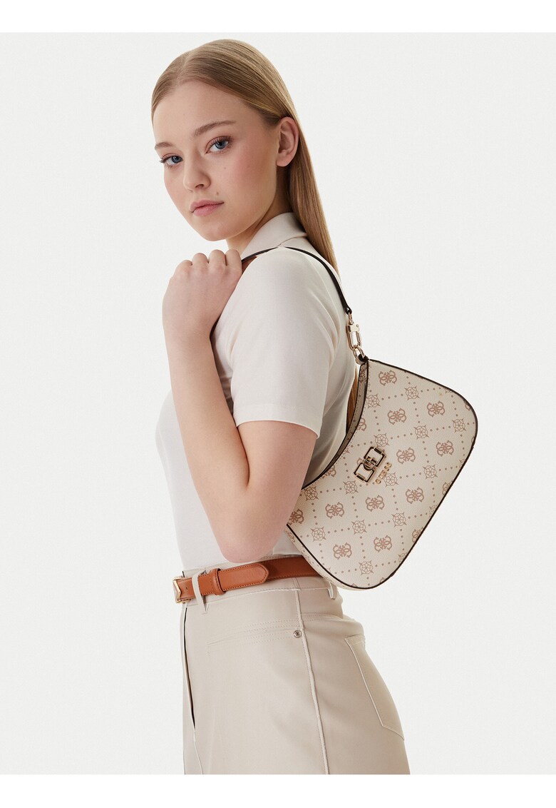 Geanta dama - ecru - piele ecologica - One Size INTL