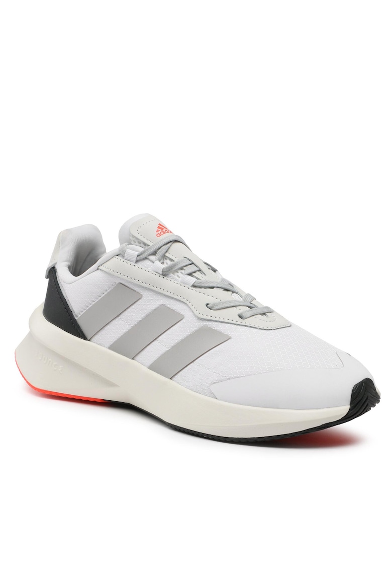 Pantofi sport barbati - material textil - alb -