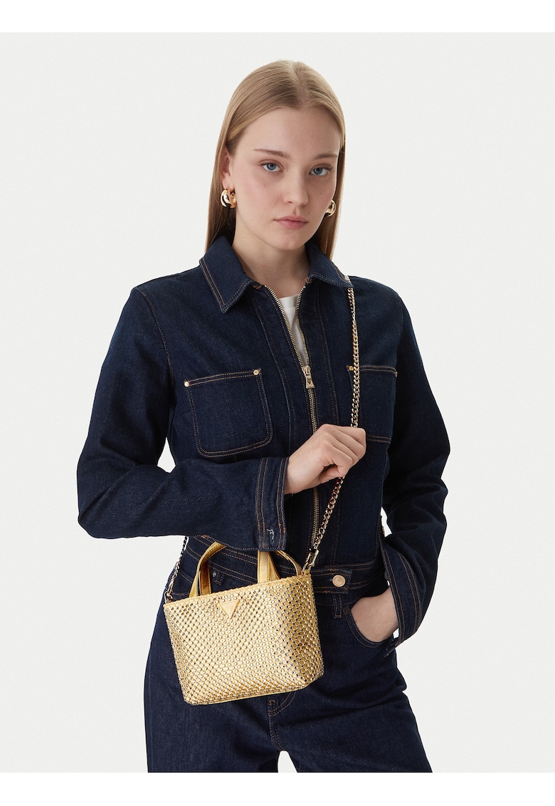 Geanta dama - tkanina - auriu - One Size INTL
