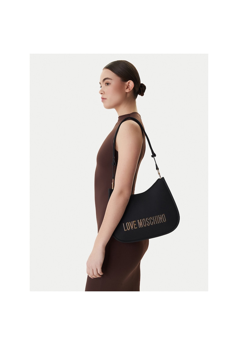 Geanta dama - piele ecologica - negru - One Size INTL