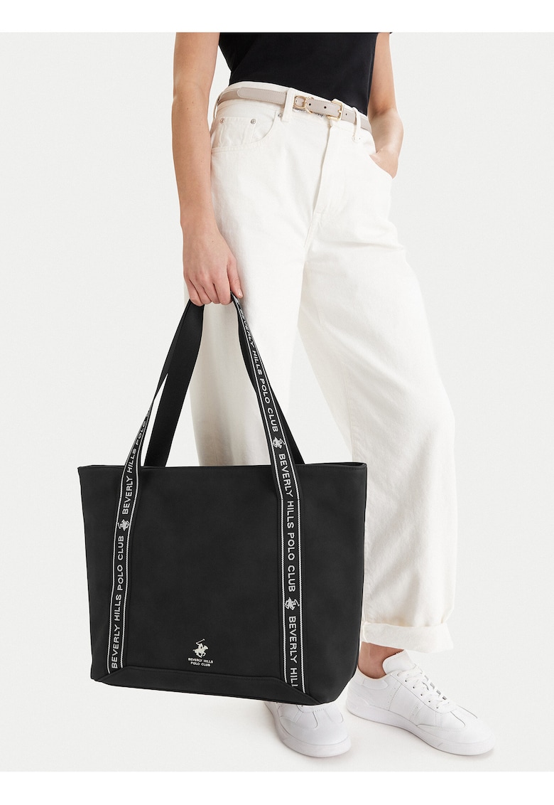 Geanta dama - neagra - One Size INTL - format A4