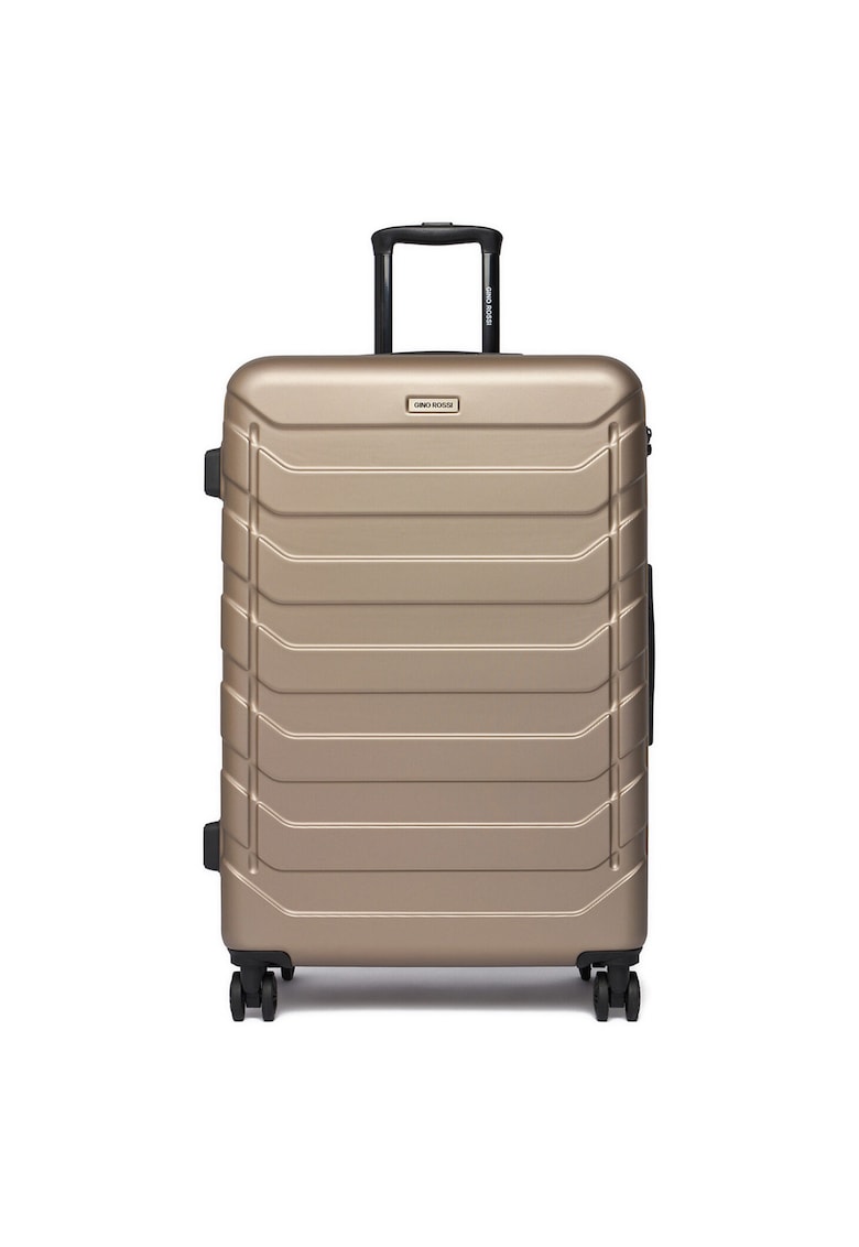 Troler mare - auriu - 4 roti - ABS