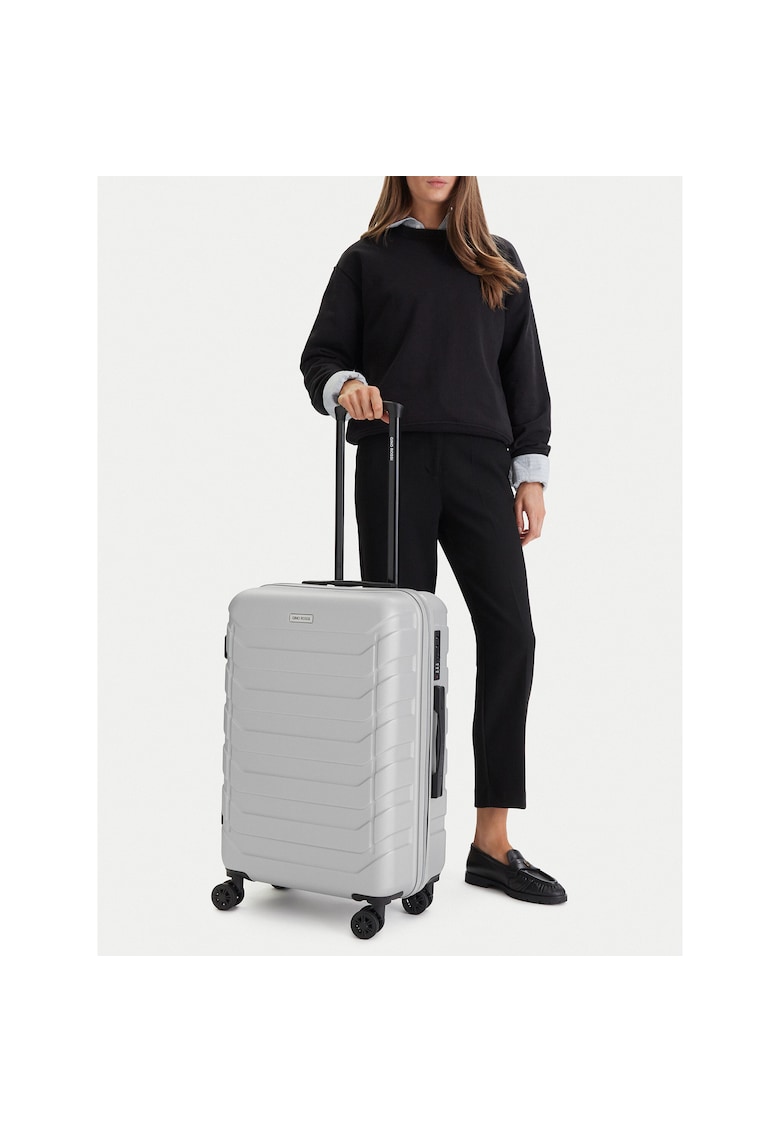 Troler mediu - plastic - argintiu - One Size INTL