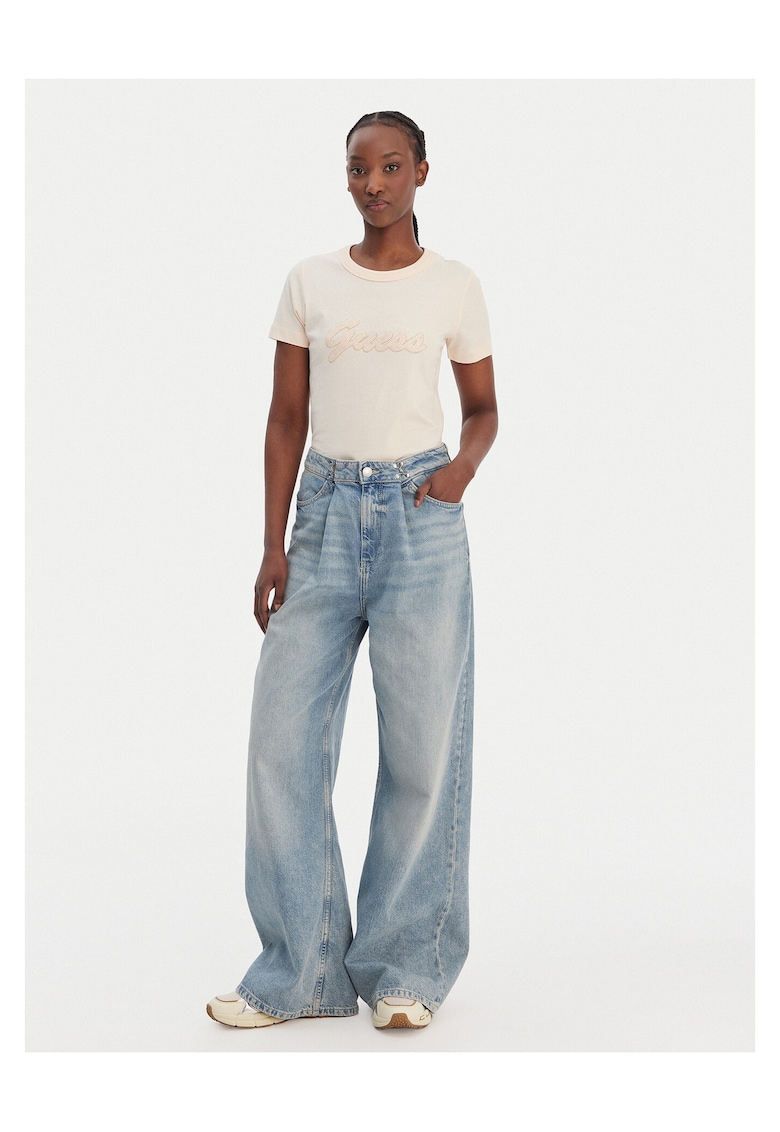 Tricou dama - Portocaliu - bumbac