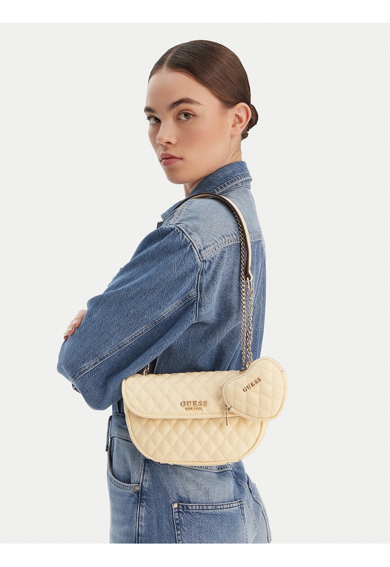 Geanta dama - ecologica - galben - One Size INTL