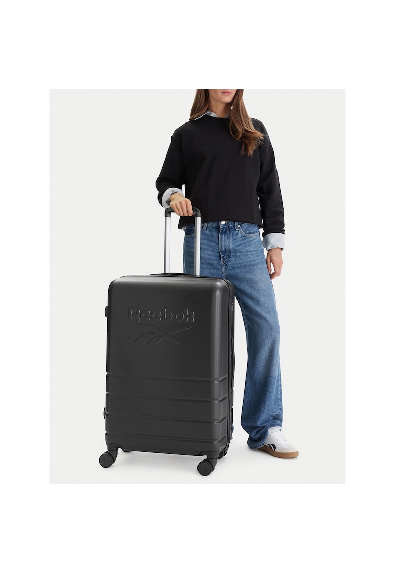 Troler mare unisex - plastic - negru - One Size INTL