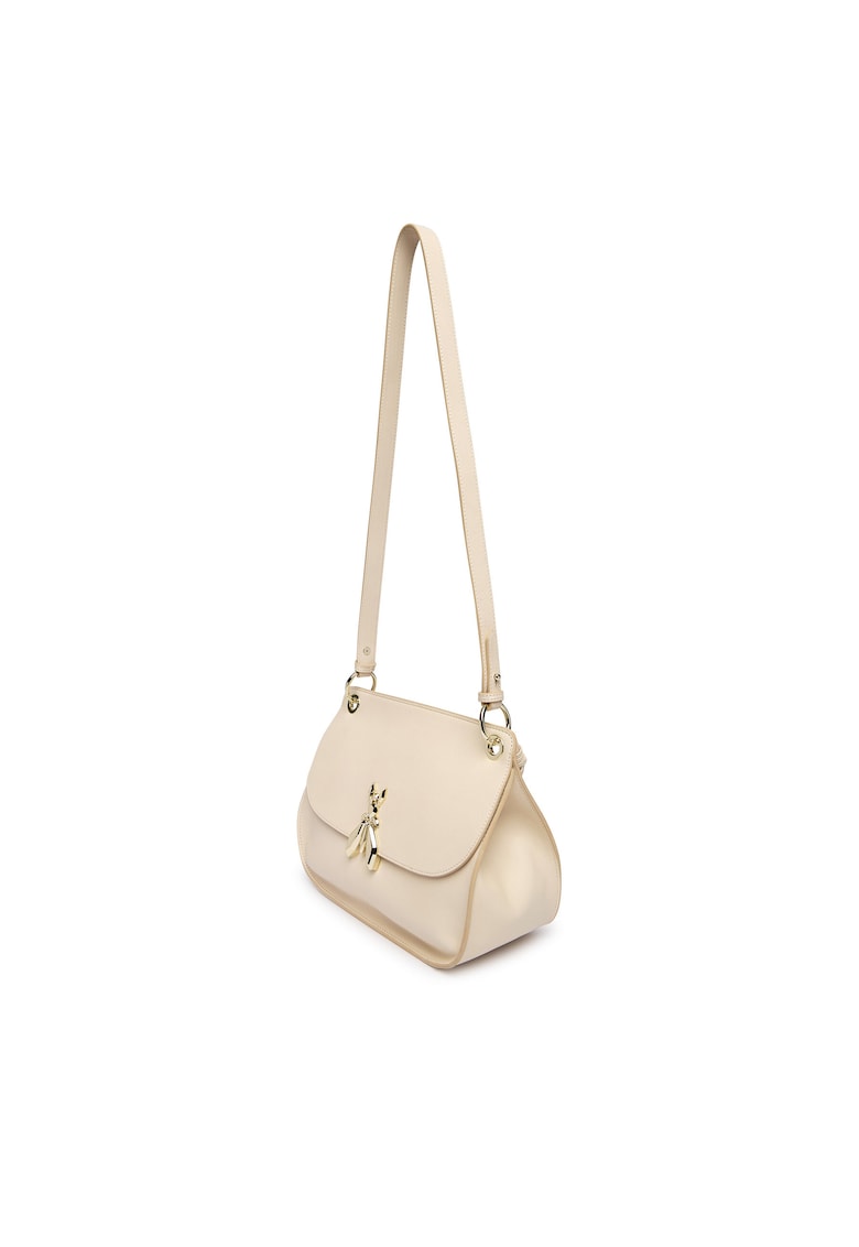 Geanta dama - bej - piele naturala - One Size INTL