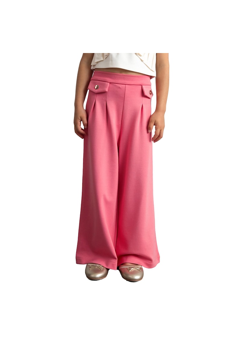 Pantaloni fete - coral - viscoza/poliamida/elastan