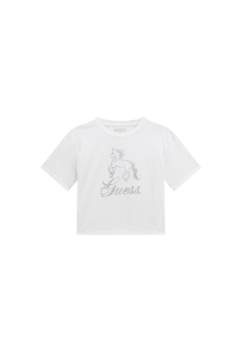 Tricou pentru copii - bumbac organic - alb - Alb