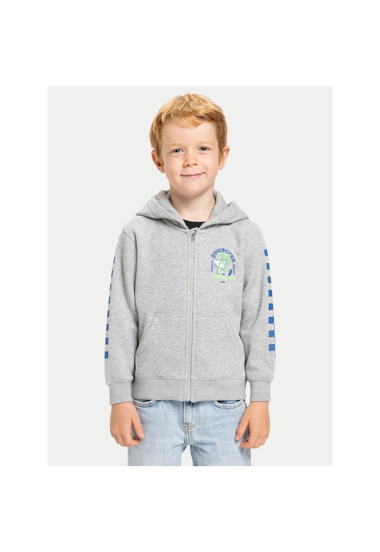 Bluza baieti - 55% bumbac - 45% poliester - Gri