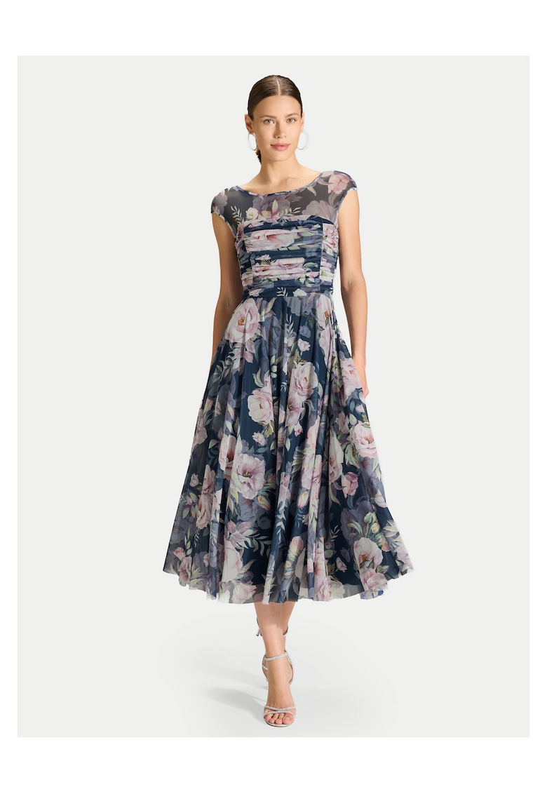 Rochie de cocktail bleumarin - Bleumarin
