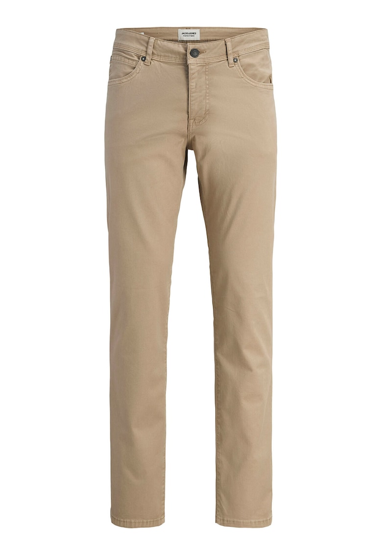 Pantaloni barbati bumbac organic - bej