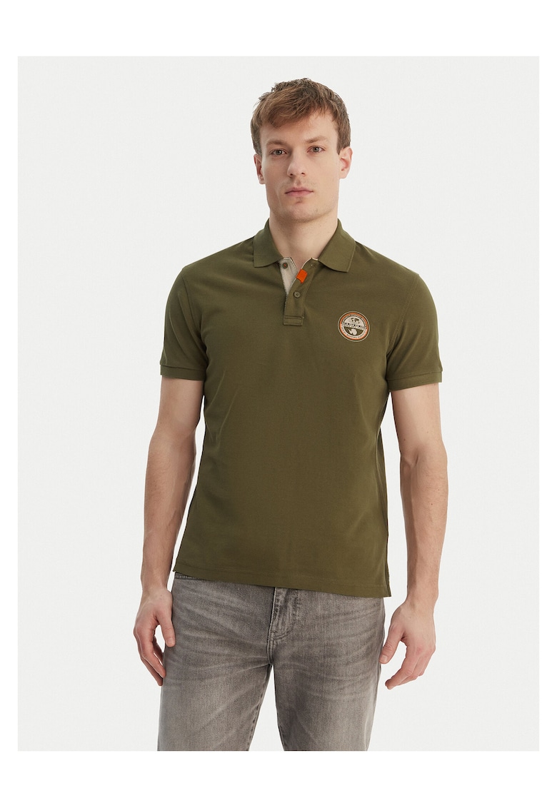 Tricou barbati bumbac - Verde