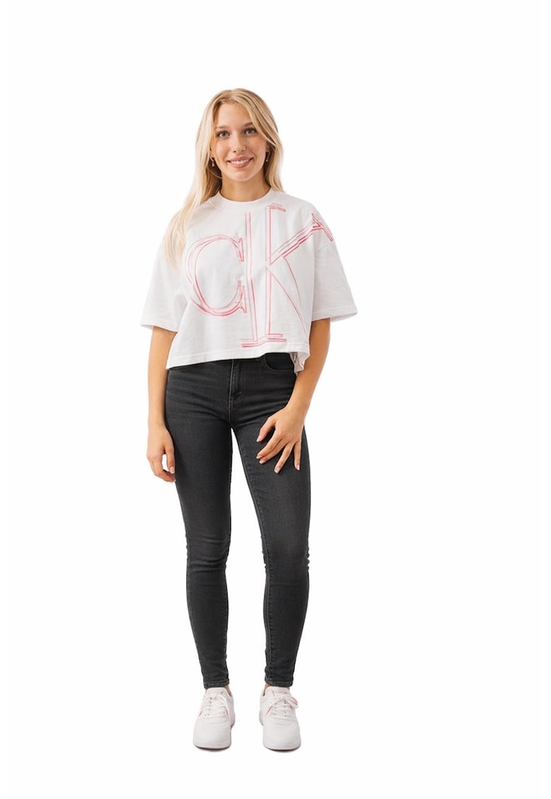 Blugi skinny cu talie medie Ana -