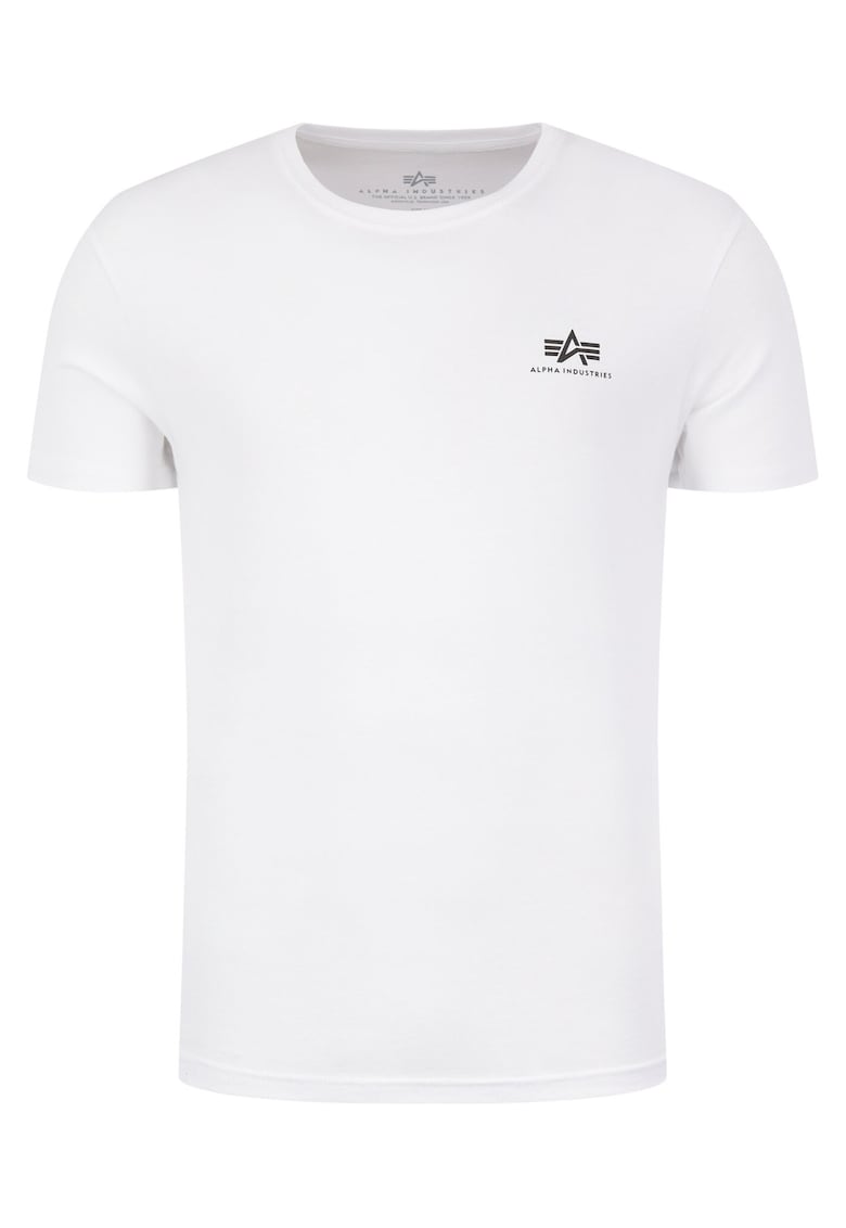 Tricou Barbati - Alb - Bumbac - Alb
