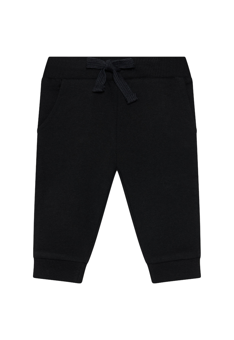 Pantaloni de trening pentru baieti - Bumbac organic - Negru -