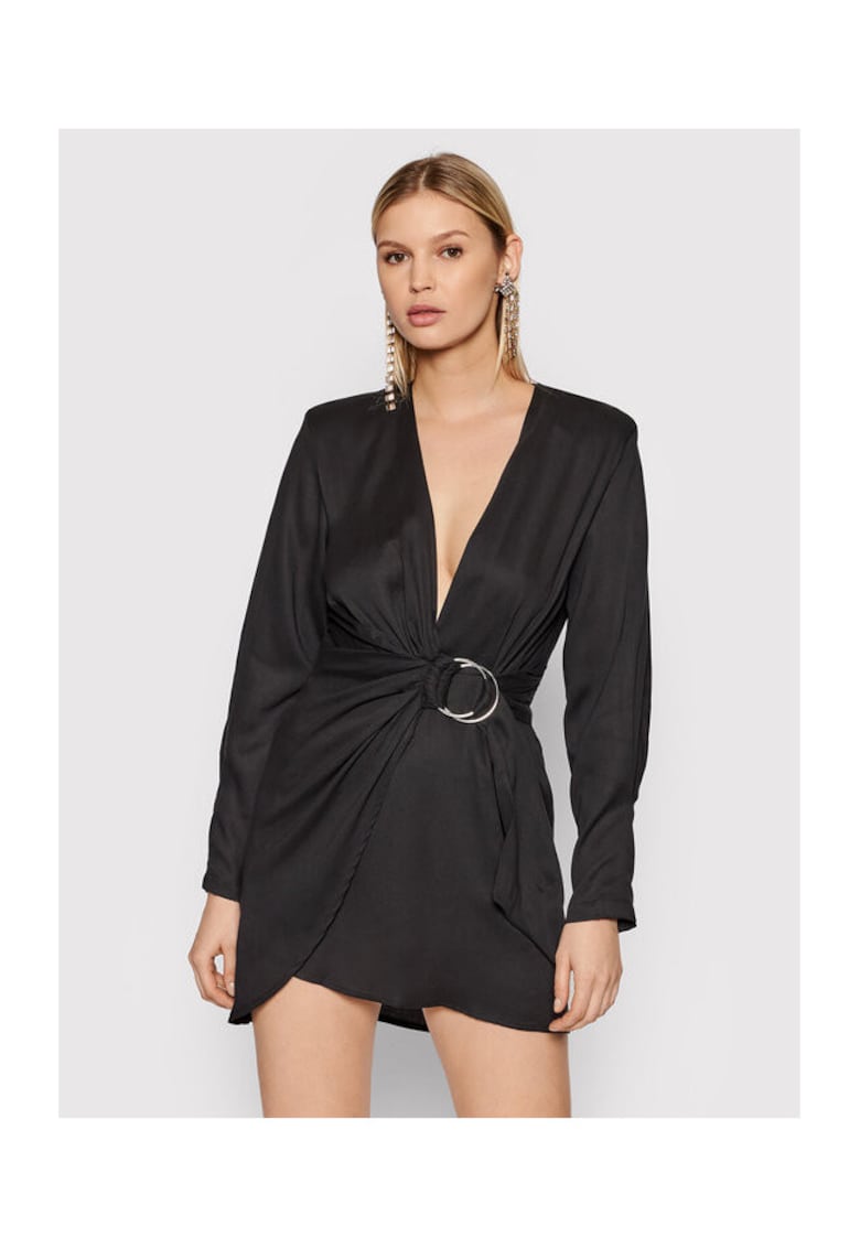 Rochie de cocktail Neagra - Lyocell -