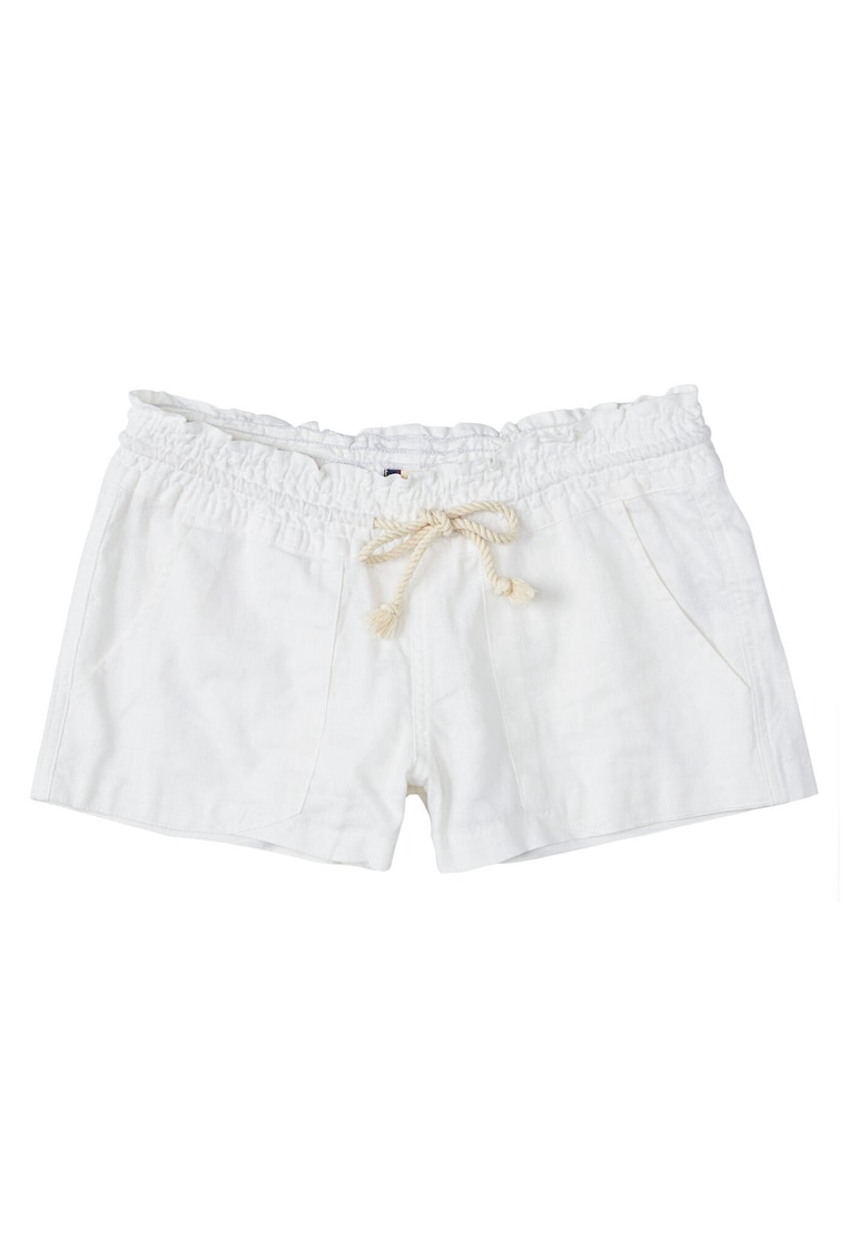 Pantaloni scurti Femei - bumbac - alb -