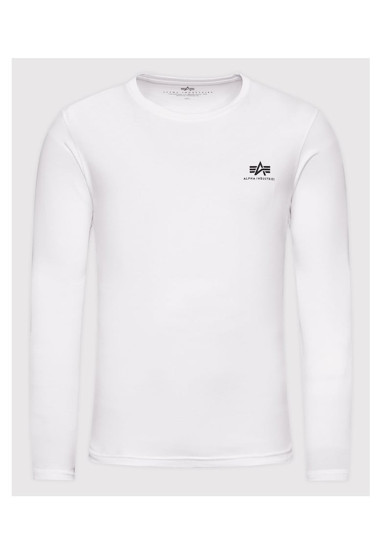 Bluza barbati - bumbac - alb - Alb