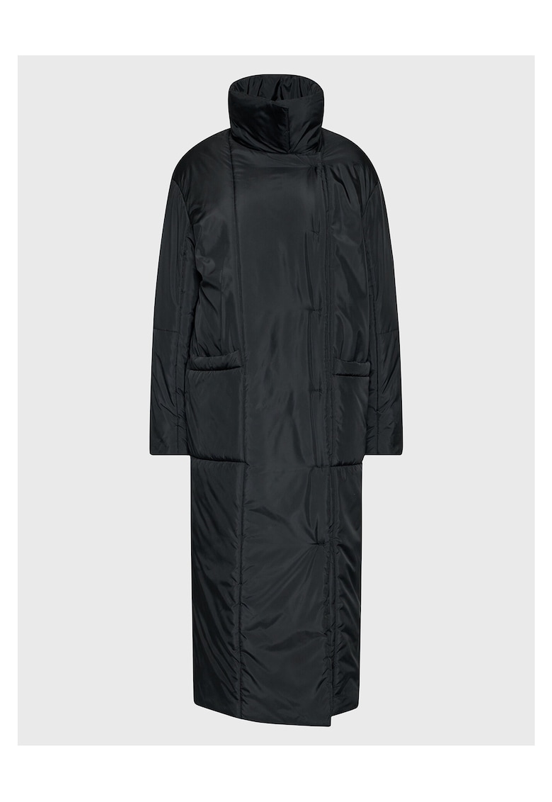 Geaca de tranzitie - neagra - poliester reciclat - Negru