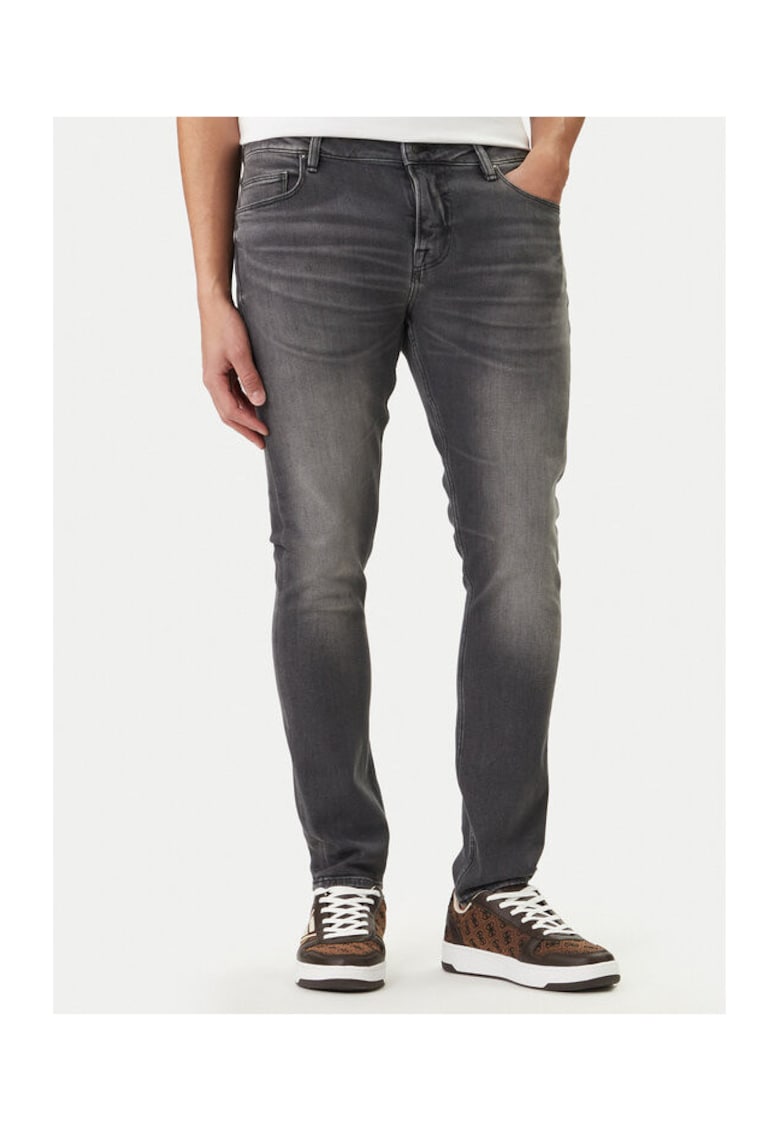 Blugi barbati - gri - bumbac reciclat -