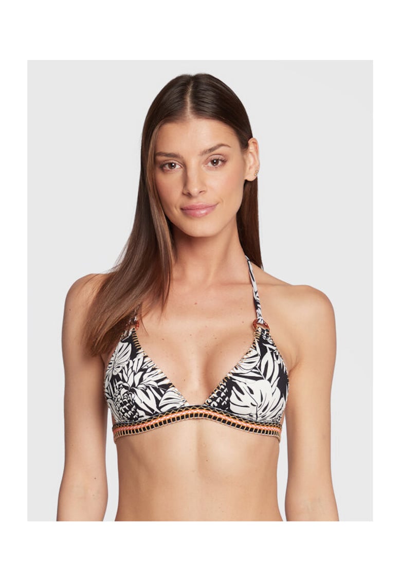 Costum de baie dama - top bikini - colorat - poliamida -